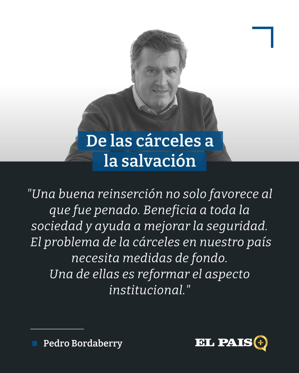 elpaisuyopinion's tweet photo. De las cárceles a la salvación

Por @PedroBordaberry

https://t.co/qpgE5T8HMb https://t.co/PzqBgwajGb