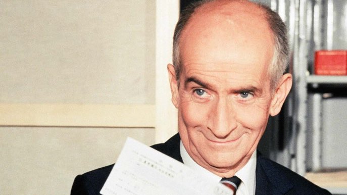 « Peu importe que vous ayez du style, une réputation, ou de l'argent, si vous n'avez pas bon cœur, vous ne valez rien. »
Louis de Funès