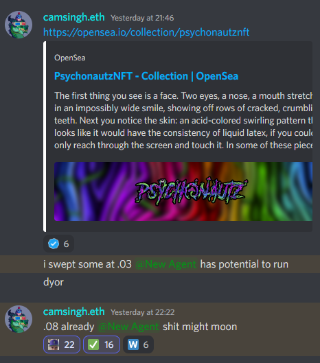 called at .03 hit .17 so far all calls for the new members have been 100% success rate inside <a href="/TheAgencyPass/">TheAgency</a>