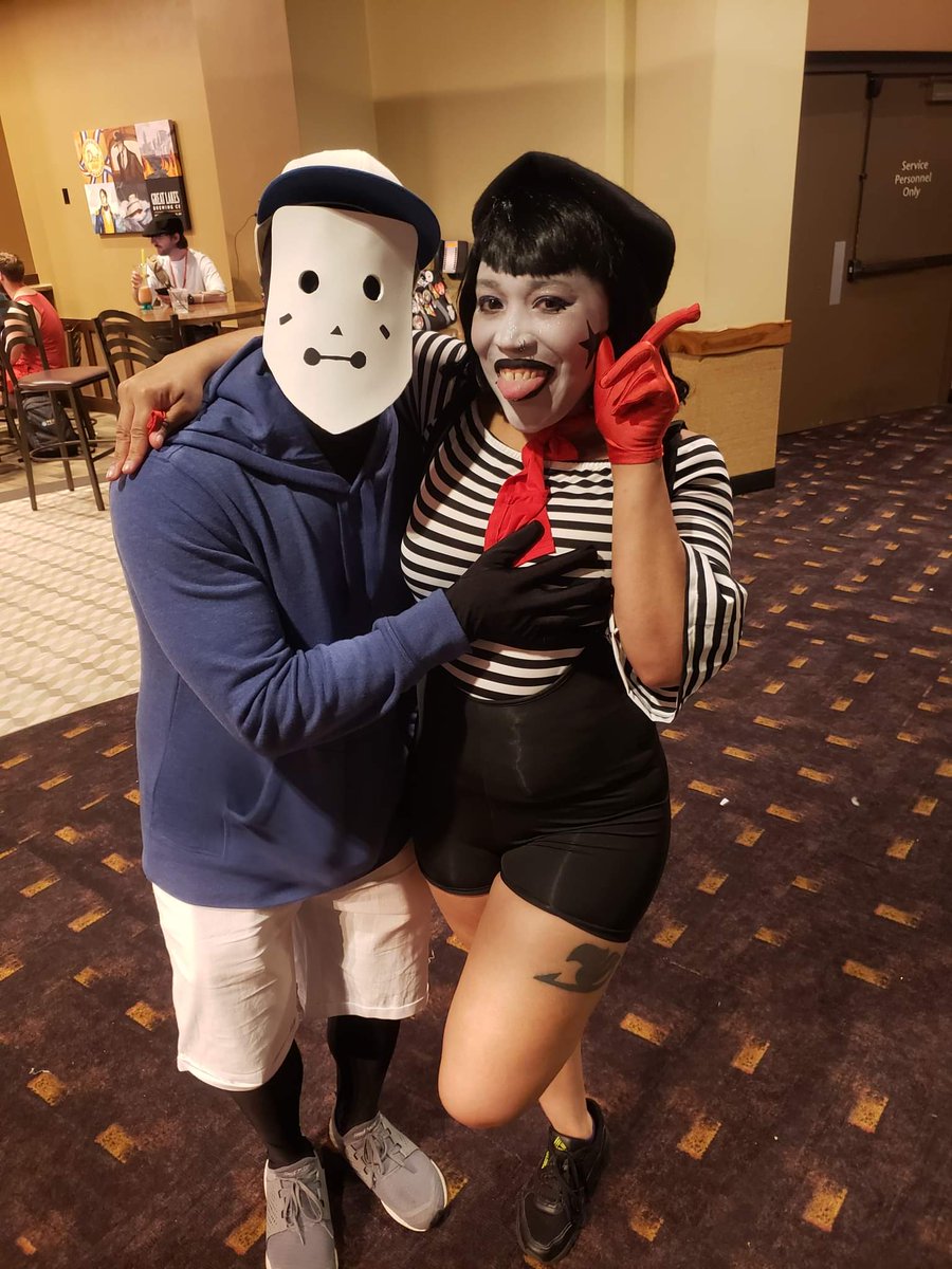 maskguy from mime and dash, found a lot of degenerates : r/cosplay