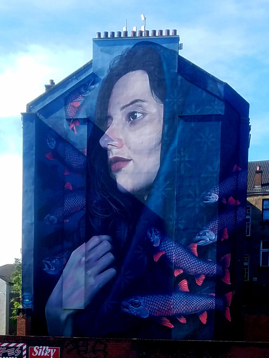 is_glasgow's tweet photo. Mural of St Enoch on a gable end on Abercromby Street in Glasgow.

#glasgow #stenoch #murals #streetart #streetartglasgow #publicart #publicartwork #muralsofinstagram #muralsscotland #scottishstreetart https://t.co/ejSTVNDdNg