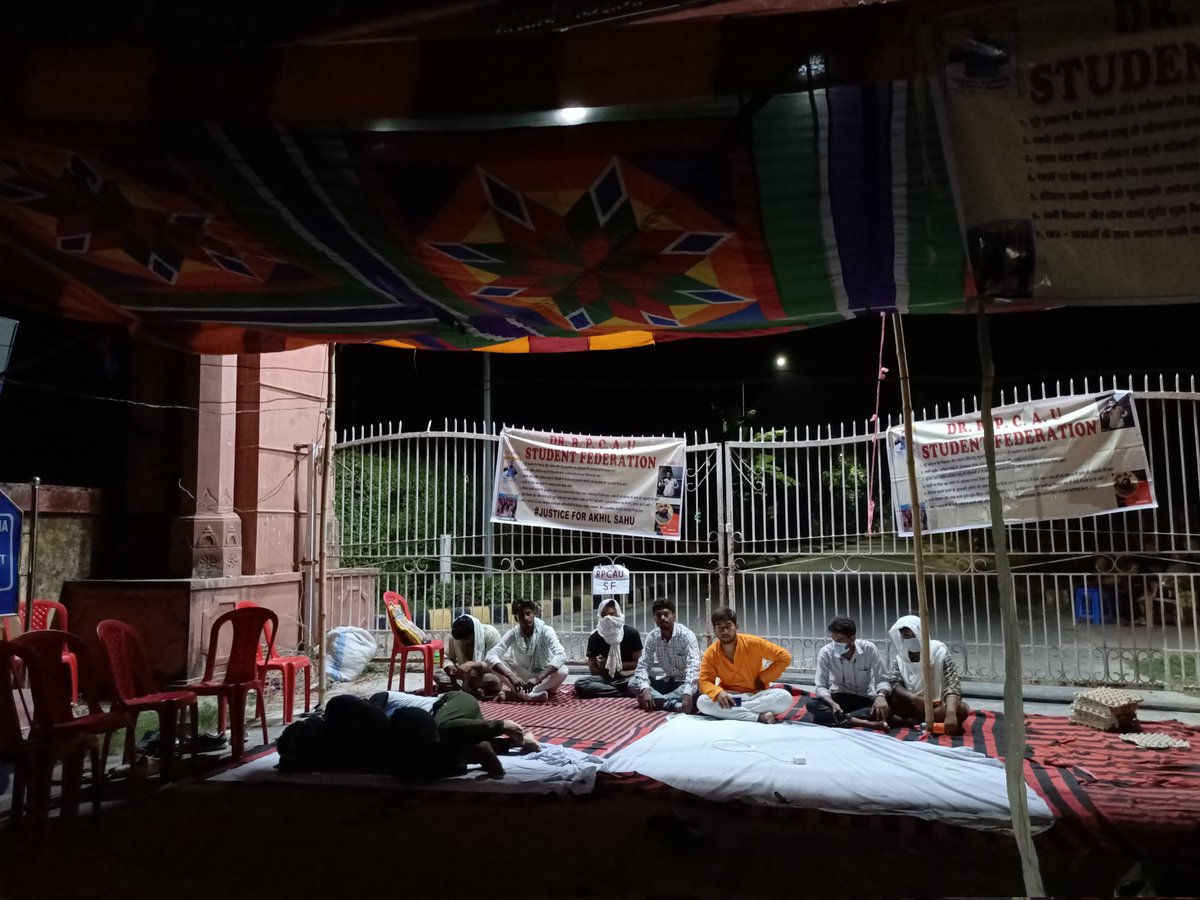 rajanvermansui's tweet photo. आज से विशाल क्रांति की शुरुआत पूसा कृषि विश्वविद्यालय VC के खिलाफ 
रात्रि 12 बजे 
#Pusa #agriculture #Samastipur #nsui #justiceforAkhilsahu https://t.co/oJKciMqsua