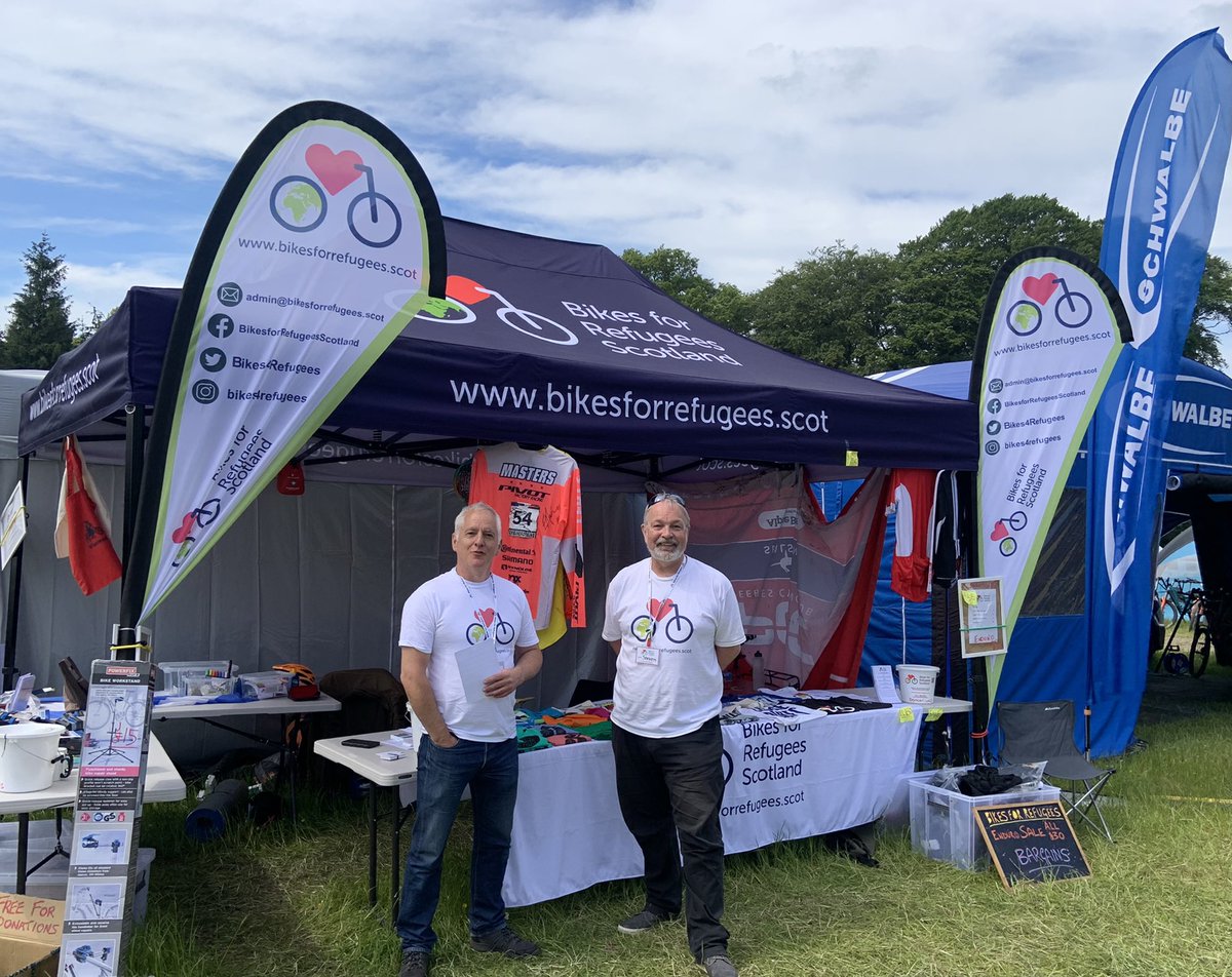 Denis Robson (@denisrobson2) on Twitter photo Another first today on #WorldEnvironmentDay at the @World_Enduro <a href="/TweedGo/">GO Tweed Valley</a> to meet and learn about <a href="/Bikes4Refugees/">Bikes for Refugees (Scotland) 🧡</a> Discussing a partnership opportunity with <a href="/rotaryscotland/">Rotary in Scotland</a> @Rotary1020 Another first today on #WorldEnvironmentDay at the @World_Enduro <a href="/TweedGo/">GO Tweed Valley</a> to meet and learn about <a href="/Bikes4Refugees/">Bikes for Refugees (Scotland) 🧡</a> Discussing a partnership opportunity with <a href="/rotaryscotland/">Rotary in Scotland</a> @Rotary1020
