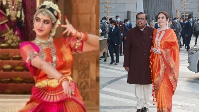 artists4society's tweet photo. RADHIKA MERCHANT'S ARANGETRAM
#RadhikaMerchant is a trained #Indianclassicaldancer She performed her #Arangetram or #performance at the #GrandTheatre in #Mumbai's #JioWorldCentre on June 5.#RadhikaMerchant is the daughter of #EncoreHealthcare #CEO #Virenmerchant& #ShailaMerchant https://t.co/818o4sErmF
