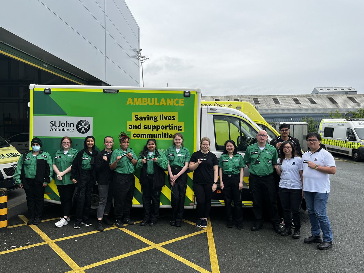 That’s another 29 First Aider’s &amp; Cadet First Aider’s all trained &amp; ready to go out on events near you, A massive thanks to all the training team for your help. 😊😊
(Photo permission gained)
<a href="/stjohnambulance/">St John Ambulance England</a> @makins_carl <a href="/janet_catto/">Janet Catto</a> <a href="/AntonySJA/">Antony</a> <a href="/GeorgeW24755023/">Dr George Woods KStJ</a> #mysjaday #AskMe