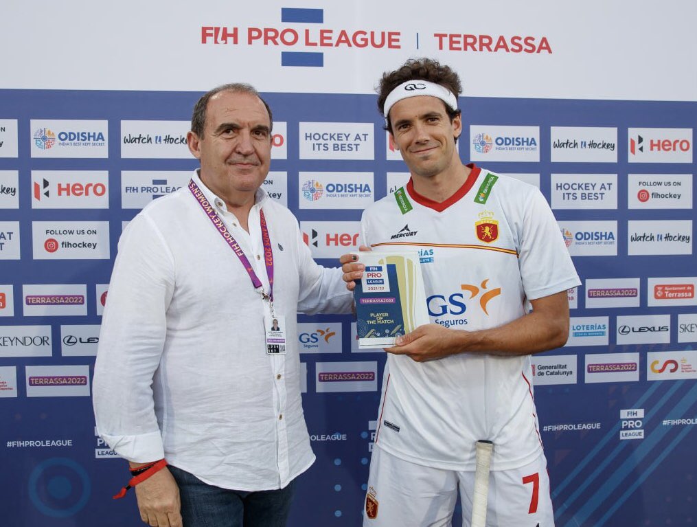 🏆 FIH PRO LEAGUE
📆 5/6/2022
🏟 Terrassa
⏰ FINAL
<a href="/AbsolutaMasc/">RedSticks</a> (3) <a href="/SA_Hockey_Men/">SA Hockey Men</a> (0)
🎙 El MVP del partido ha sido <a href="/QuiqueCastejon/">Quique Glez Castejón</a> Muchas felicidades !!!!
#RedSticks #FIHProLeague