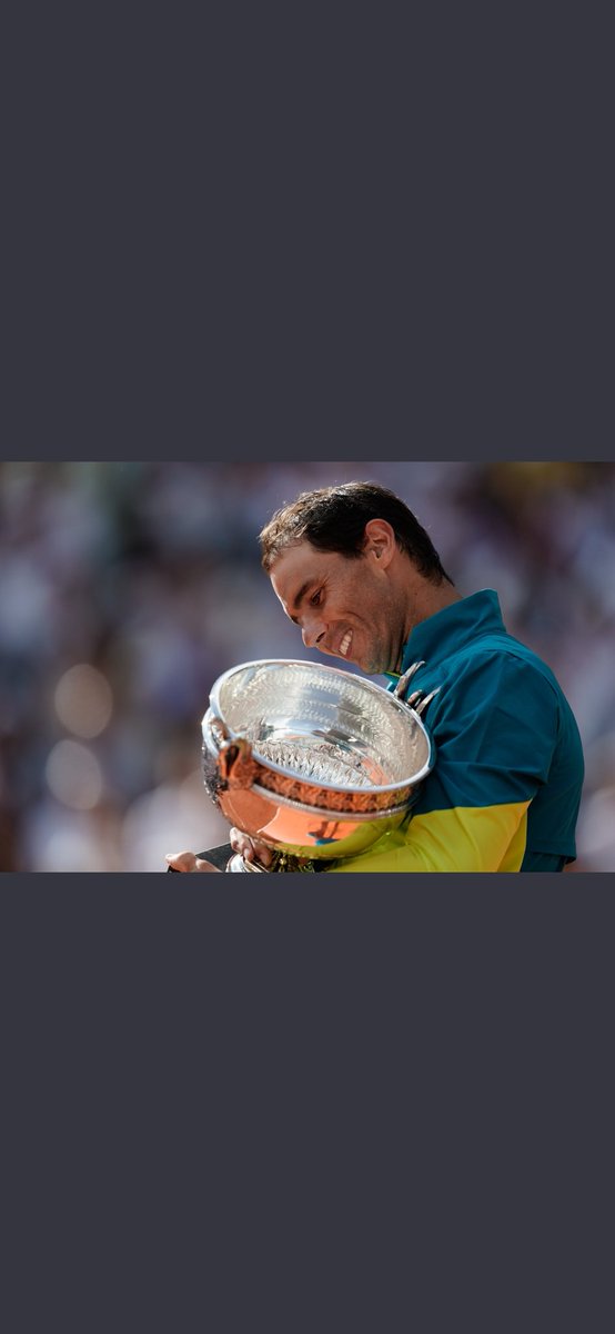 Ashwath0910's tweet photo. 17 years ago June 5th 2005 the Love for Roland Garros started at philippe chatrier court .. 14th slam in 17 Years. History rewritten by  the man Himself @RafaelNadal.Vamosss!
Rafa Nadal 22 and the storme will cont..💯
@rolandgarros @CasperRuud98 @atptour @TennisTV @Tennis https://t.co/FuO7JghN75