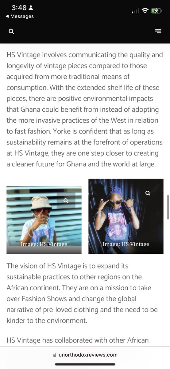 HenryYorke4's tweet photo. Since 2018, @savingbenjis and I have been changing the style of Accra one vintage piece at a time. 

For #WorldEnvironmentDay2022, we’re finally sharing our story and mission behind HS Vintage via this article on @OfficialBlog_UR. Check link in bio! ⚡️❤️ https://t.co/1UfTWGshFm