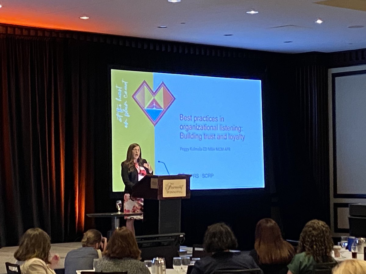 Kelly Byrd Marín (@kellybyrdmarin) on Twitter photo “If you’re trying to listen to your stakeholders and publics but you’re only hearing what you want to hear, you’re not actually listening.” - <a href="/PeggyKulmala/">Peggy Kulmala CD MBA MCM APR</a>
#AtTheHeart #PublicRelations “If you’re trying to listen to your stakeholders and publics but you’re only hearing what you want to hear, you’re not actually listening.” - <a href="/PeggyKulmala/">Peggy Kulmala CD MBA MCM APR</a>
#AtTheHeart #PublicRelations