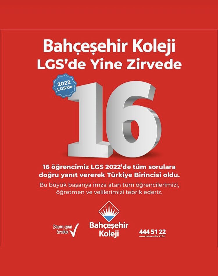 Bu büyük başarıya imza atan öğretmen ve öğrencilerimizi kutlarız. 🧿