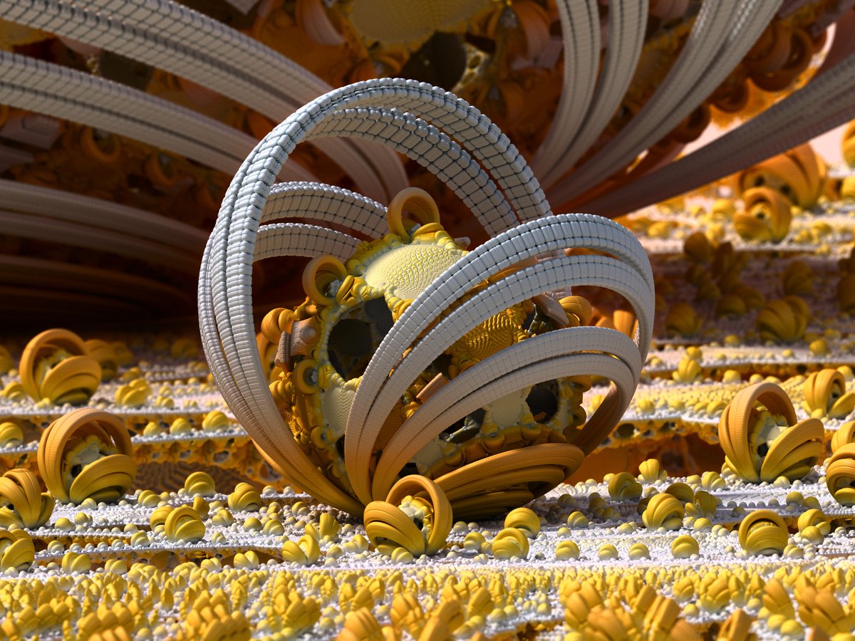 This is a 3D Fractal landscape for those who appreciate lots of detail! 👀 #CNFT Available for purchase on <a href="/Tokhun_io/">Tokhun.io</a>:

tokhun.io/marketplace/lV… - 60ADA

#CNFT #Fractals #FractalArt #CNFTCommunity #CNFTdrop #Fractal #NFTart #NFTArtist #MB3D #Mandelbulb3D