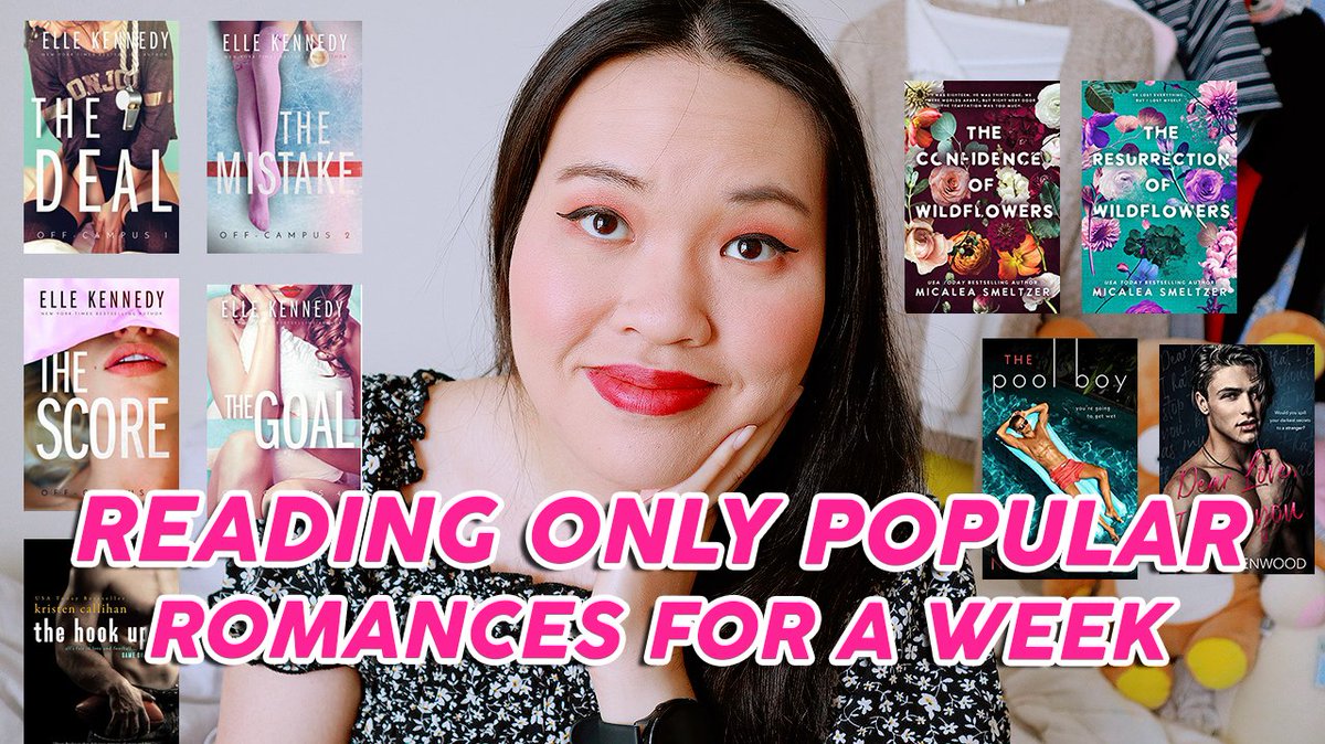 i ONLY read popular #indieromance books for a week and here are my thoughts on the off-campus series, and the confidence of wildflowers duet etc. youtu.be/bzbNbCPqLgg #booktube #romancebooks