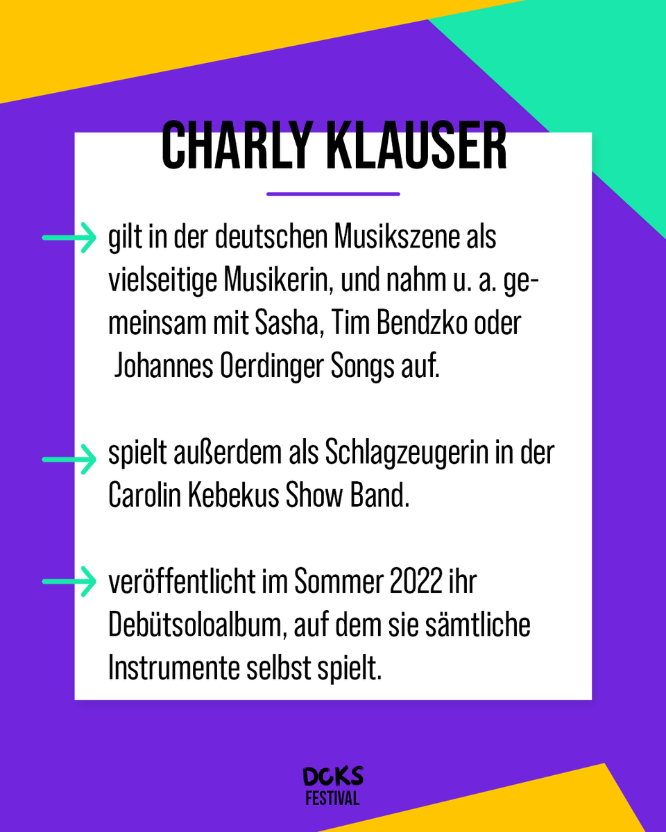 dcksfestival's tweet photo. @CharlyKlauser gehört eigentlich zum festen Ensemble der @dckshow, aber fürs #DCKSFestival leihen wir sie uns mal schnell aus und holen sie auf unsere Bühne. Und dabei wird sie nicht nur als Speakerin zu hören sein, sondern  auch als besonderer Musikact auf der TALK-Stage ❤️ https://t.co/p7N3Dacixc