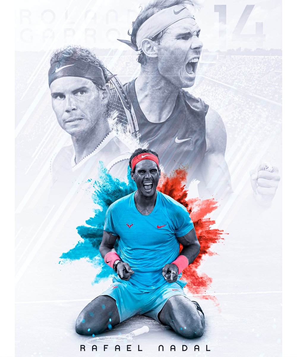Rafael Nadal - 14 Roland Garros🏆