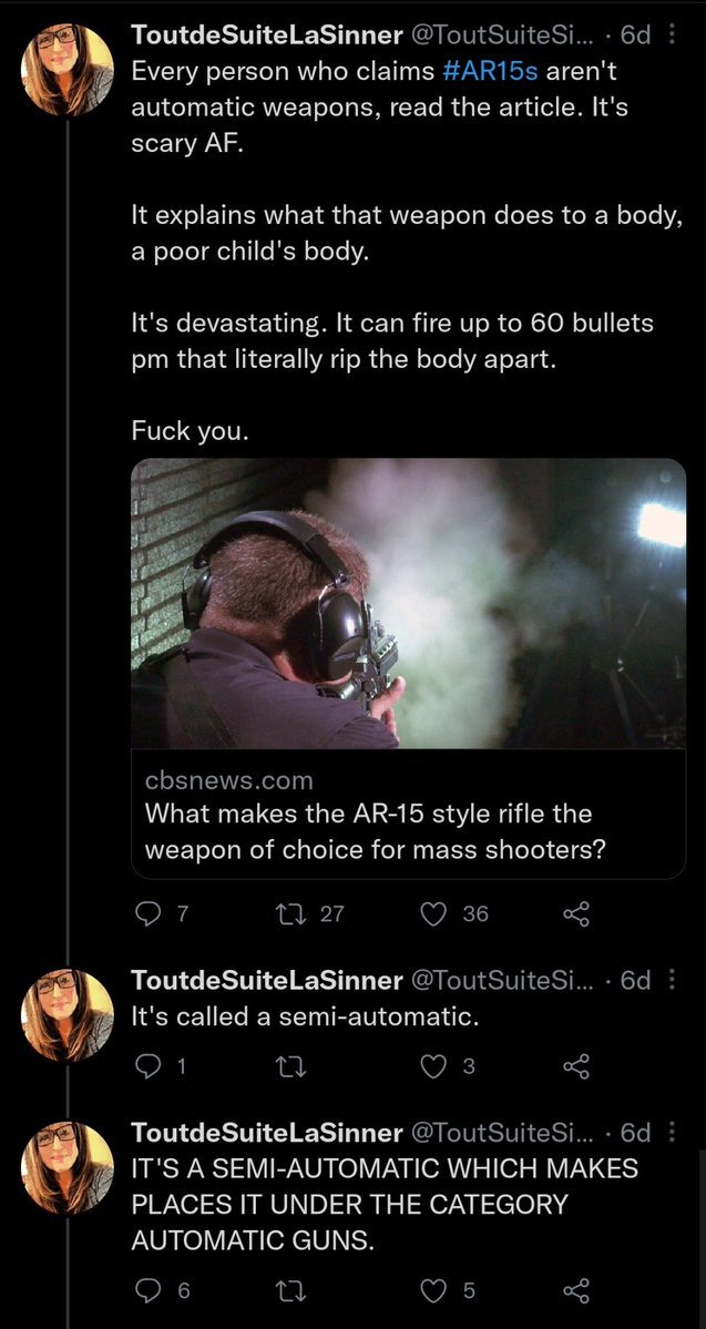 Tactical_review's tweet photo. Wow, some people will display their ignorance for the whole world to see and then go out of their way to defend that ignorance.

Hey princess, https://t.co/iiKrCbyo1G sells semi-auto firearms. https://t.co/HkW6zAgPV6