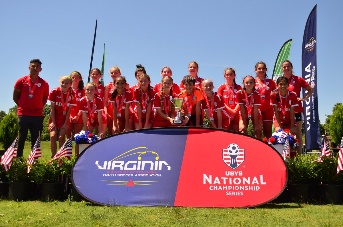 vayouthsoccer's tweet photo. Congratulations @BeachFC_VABeach 2009 Girls Red on securing #THEStateCup U13 State Title! 

Congrats to Age Group Finalist, @AlexandriaSoc 2009 Girls Red on a hard fought match today and a great run in THE State Cup tournament! #vysaproud https://t.co/GGNOXqx7Ad