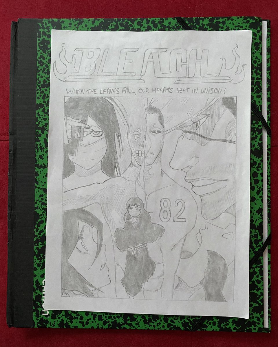 kenlevagabond's tweet photo. Bonsoir, voici la 82e cover pour la #collableach22 , du nom de « When The leaves fall, our hearts beat in unison ! », ici je voulais mettre en avant différent personnages qui selon moi auront un grand impact dans la suite des événements (et Tsumiko) https://t.co/CD4j6Cw12y