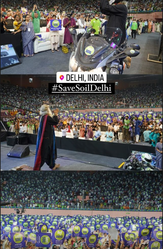 utkarshbhadaur4's tweet photo. #savesoil #SaveSoilDelhi #Sadhguru  #ArvindKejriwal #narendra_modi
SAVE SOIL 
This very body , your body and every body comes from soil and will go back to soil one day but for our future generations to witness the better quality of soil we must SAVE SOIL. https://t.co/w6DU1fp3kU