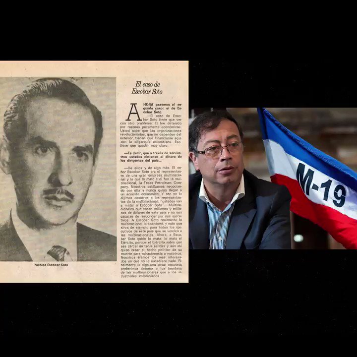 reinolopez's tweet photo. @Rodrigo_LaraS @ingrodolfohdez Cuando el M-19 grupo terrorista al que pertenecía @petrohgustavo secuestró al Dr. Soto, Gerente de la Texas Petromeum y la empresa bajo la política de no negociar con terroristas no pago el rescate, lo asesinaron. Eso no se olvida. #petroesunhampon https://t.co/BQO7RgoAEl