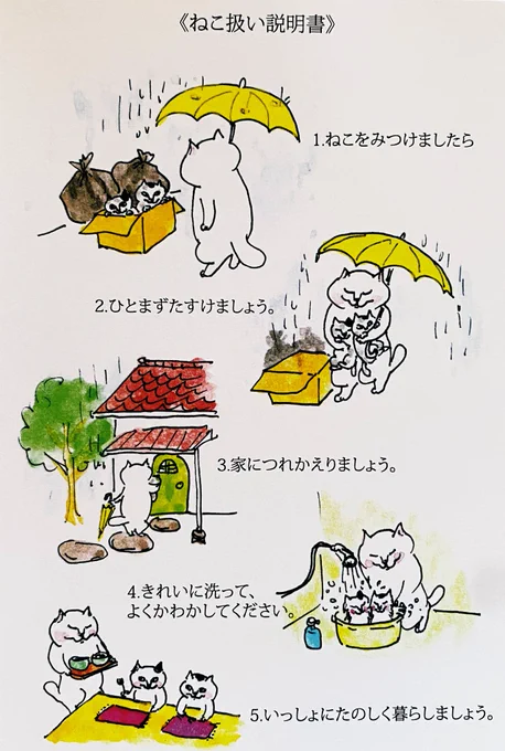 雨の日の出会い 