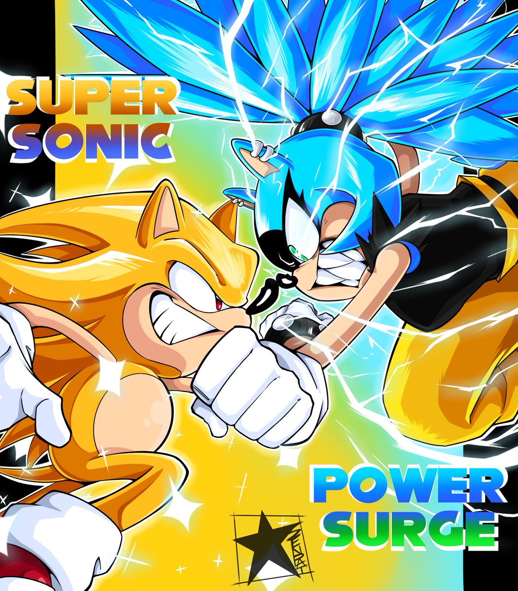 America_Senpai's tweet photo. My idea of Surge had a super form

#SonicTheHedgehog 
#Sonic https://t.co/p87FQczRfV