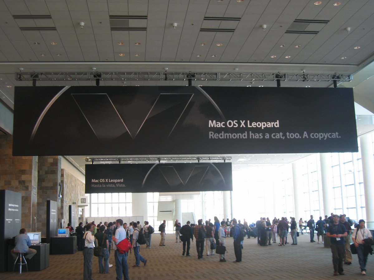 Is posting photos of your first WWDC a thing today?  Here’s mine, from August 2006. That’s right, August!