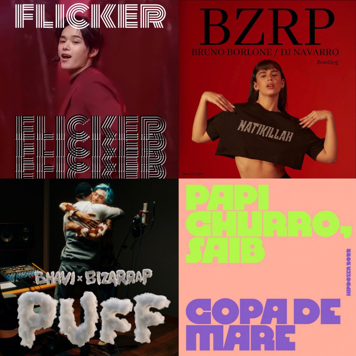 PPQ_LOVES_K's tweet photo. 2022.6.5.PPQ Best5💚
1.ケイ🇯🇵710日間連続1位独走中🏆
2.Flicker♦️
3.BZRP Bootleg
Bruno Borlone🇨🇱DJ Nabarro🇨🇱
4.PUFF
BHAVI🇦🇷BIZARRAP🇦🇷
5.Copa De Mare
Papi Churro🇩🇪Saib🇲🇦
The BREED🇩🇪
#andAUDITION #K
@and_audition
#BrunoBorlone #DJNavarro
#BHAVI #BIZARRAP
#PapiChurro #Saib #TheBREED https://t.co/uRSA7UqQHk