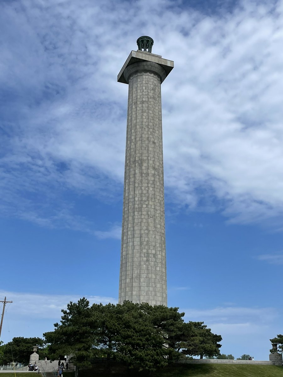 mremrich1's tweet photo. Summers are for history!

Perry’s Victory &amp; International Peace Memorial on Put-in-Bay Island. The memorial celebrates Commodore Oliver Hazard Perry’s victory in the Battle of Lake Erie during the war of 1812 &amp; the long-lasting peace among Great Britain, Canada &amp; the U.S. https://t.co/g4XCeCQE5M