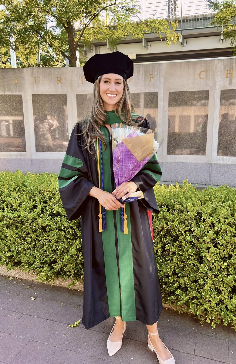 Today was a good day 👩🏻‍⚕️🩺
Surrounded by my fiancé, family, & friends, I was introduced as Dr. Shauna Maty for the first time. I’ll never forget this day and all the hard work that brought me here, as well as the unconditional love and support I’ve been so lucky to have! #SGUGrad