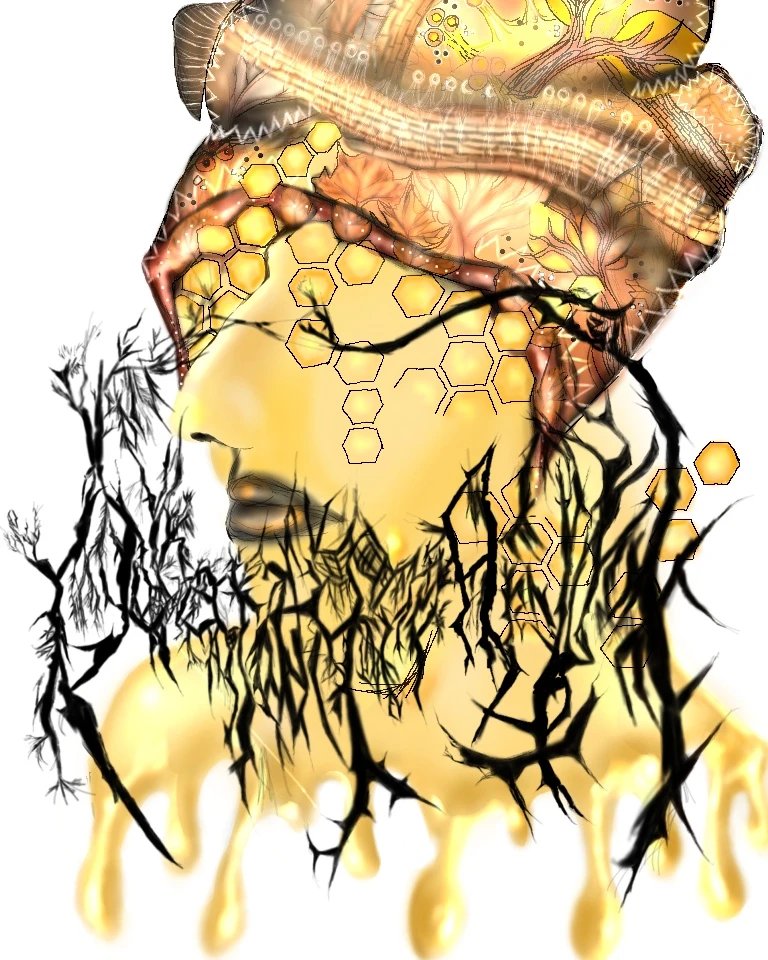 QMotherboard's tweet photo. OC: QUEENIE Hive  1o'the bands mascot
Will be Selling Prints AFTER Album

<3 :'3 #quantumhive #hivemind #queenbee #beehive #deathmetal #numetal #operaticmetal #ancestrymetal #culturalmetal #gothgoth #tradgoth #punkgoth #punk #sacredgeometry https://t.co/SnBlyM748y