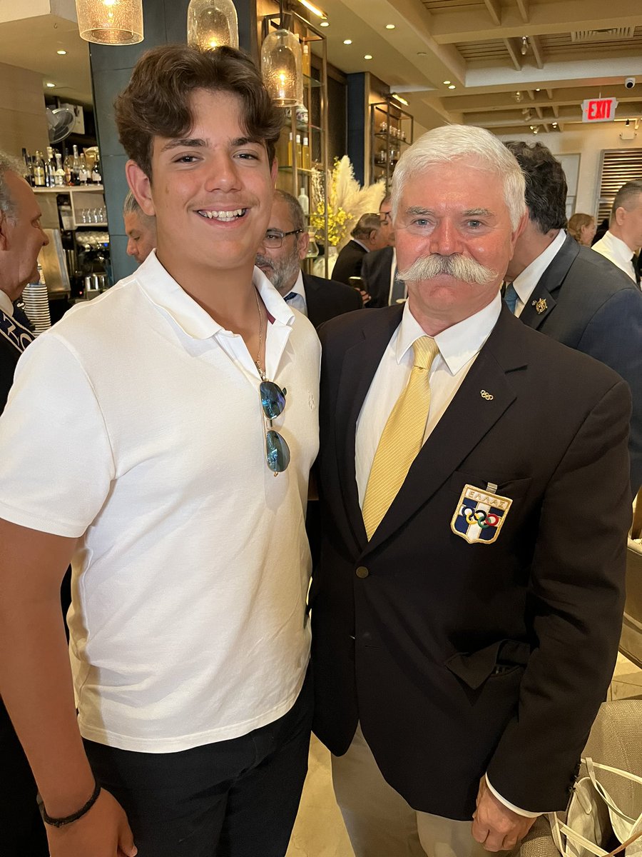 Georgios Stergiopoulos (@gstergthrows) on Twitter photo Such an HONOR to have met some #Olympians at the Greek parade today! I hope to follow in your footsteps and continue to make Greece proud! 🇬🇷🥇<a href="/fanihalkia/">Fani Halkia</a> <a href="/melissanidis/">Ioannis Melissanidis</a> Such an HONOR to have met some #Olympians at the Greek parade today! I hope to follow in your footsteps and continue to make Greece proud! 🇬🇷🥇<a href="/fanihalkia/">Fani Halkia</a> <a href="/melissanidis/">Ioannis Melissanidis</a>