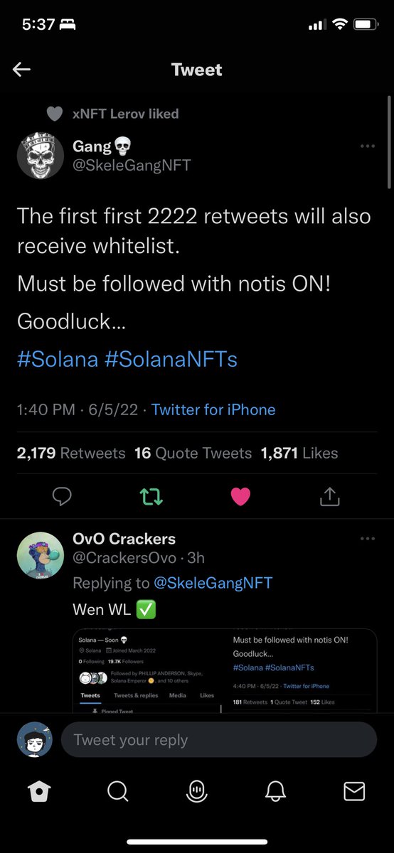 Enithefriend's tweet photo. @SkeleGangNFT We here https://t.co/RpU68WwNTJ
