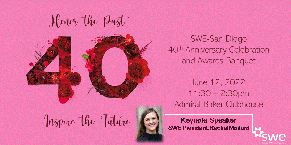 We look forward to seeing you for an afternoon of networking and celebration of our Science Fair, Scholarship, and Professional Award winners. Please register by Tuesday, June 7th so we can get a final head count.
eventbrite.com/e/swe-san-dieg…!