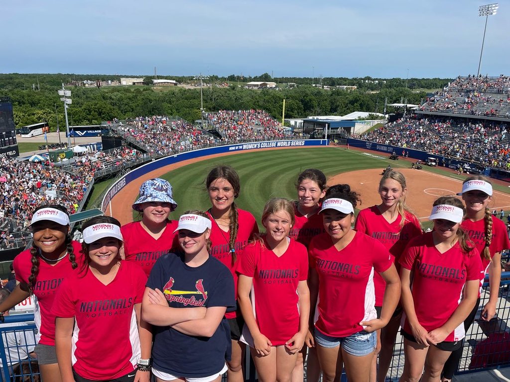 MarucciNatsSB's tweet photo. Having a great time at the WCWS 🏆 https://t.co/BP7LD7ng29