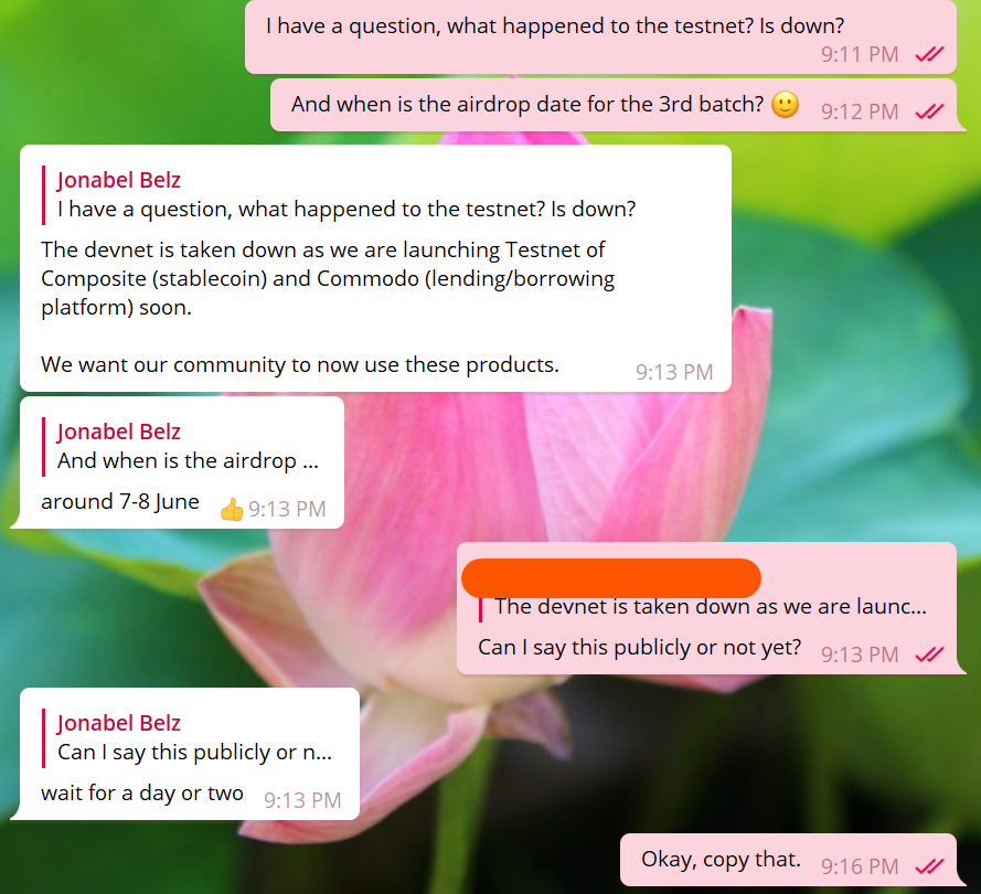 Here's it's all out now!!!

The reason why the dev-net of Comdex is down temporarily.

<a href="/ComdexOfficial/">Comdex - Democratizing Finance</a> is making progress &amp; building during this bear season. 
Only good projects survive during the bear season &amp; $CMDX keeps building, that should say a lot. 

$CMST &amp; Commodo!!!