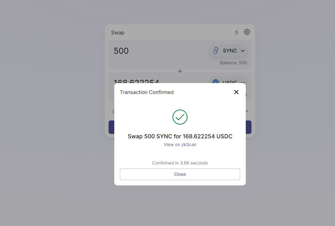 Nice Join discord: discord.com/invite/6zy2c9Y…… #L222 #zkSync #Layer2 #ZKRollup #testnet #Ethereum #DeFi