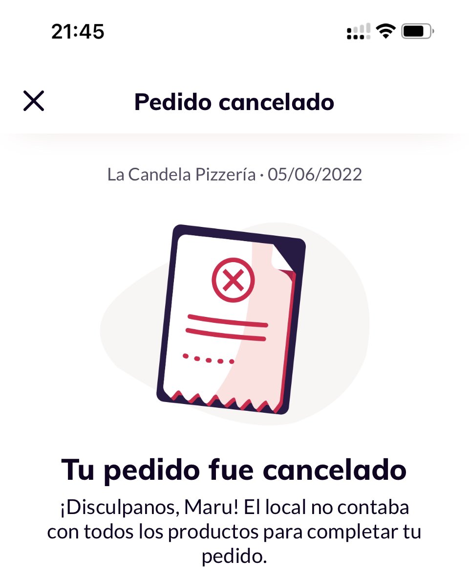 Che. Soy yo o <a href="/pedidosya/">PedidosYa</a> cada vez esta peor.  Ahora directamente cancelan pedidos.