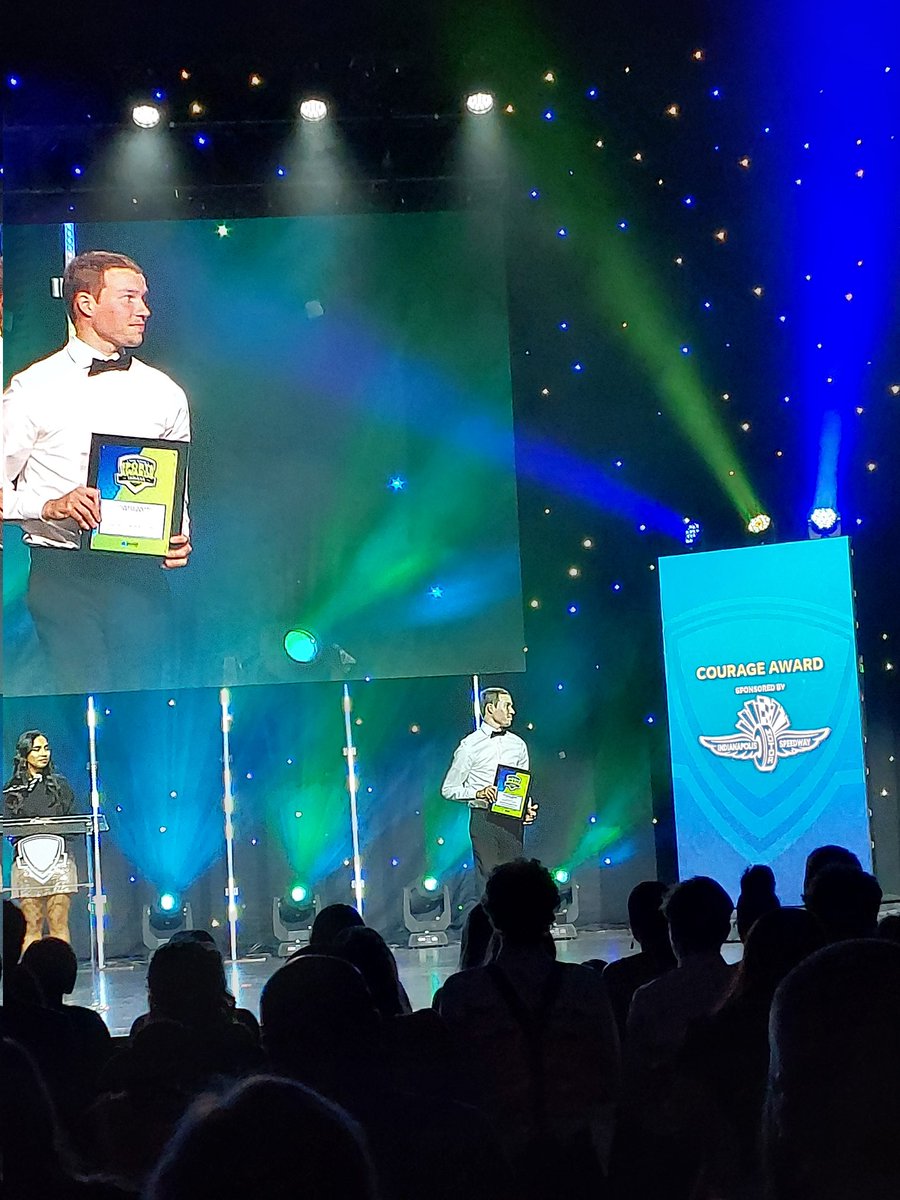 MorristownAD's tweet photo. Yellow Jacket News: 

It was another amazing night and thank you @IndyStarSports for honoring our man Q. He is the Indiana High School Courage Award Athlete of the Year. 

#Indianahssa 

@MorristownHigh https://t.co/5ZxtPTKOjD
