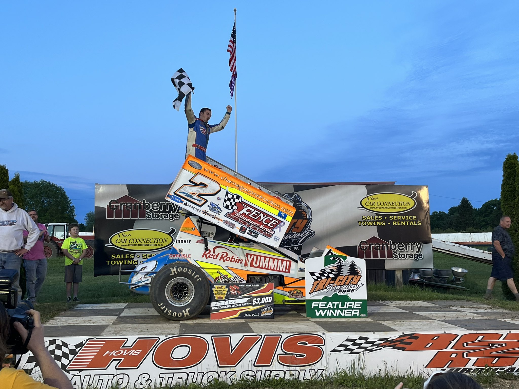 Western PA Sprint Speedweek on Twitter "AJ Flick sweeps the weekend