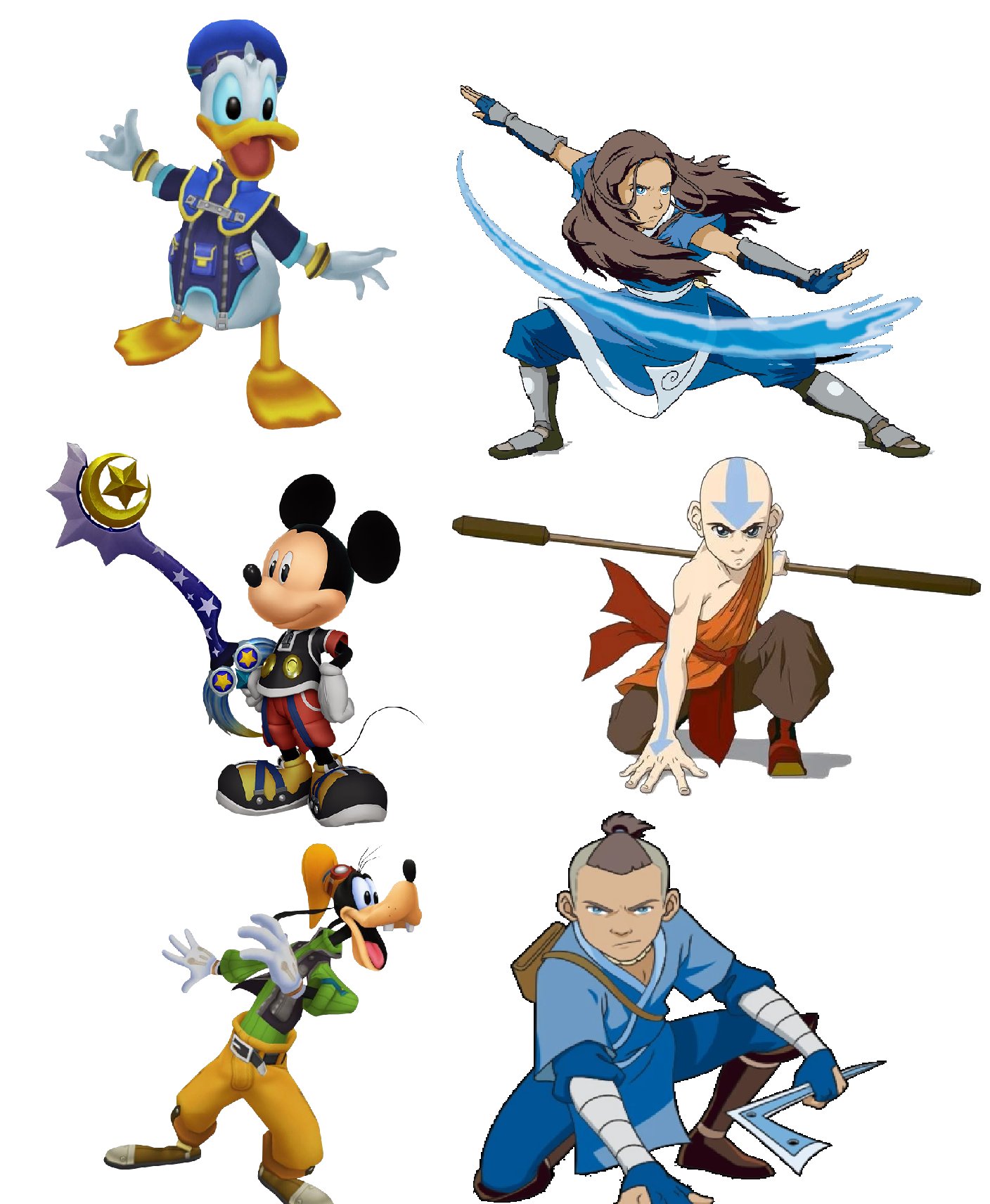 Kingdom Hearts - Avatar: The Last Airbender World by