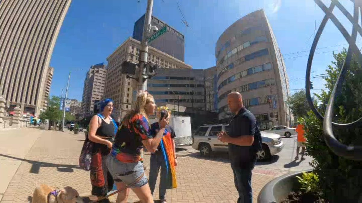 DaveDoerman's tweet photo. Gospel Truth for Dayton Pride. 3 minute video. https://t.co/p3WXy68nuB https://t.co/HeIkrAh8a2