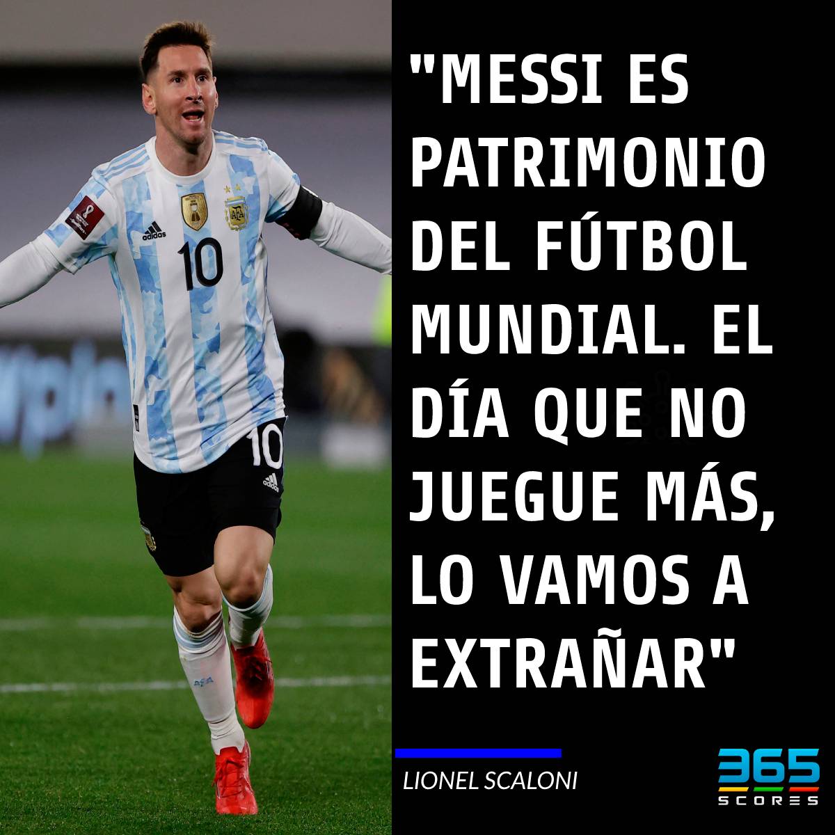 365Scores on Twitter: "¡MESSI PATRIMONIO DEL FÚTBOL Twitter