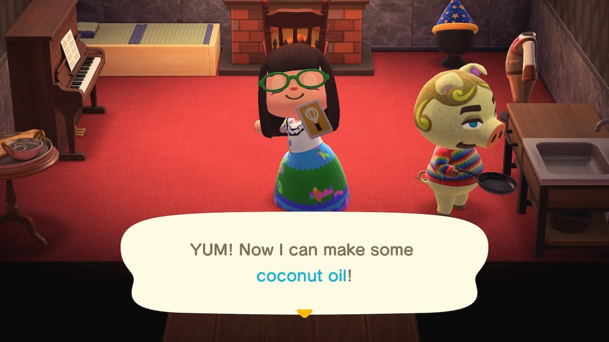 JasminAmber2001's tweet photo. I have a new #diyrecipe on a #AnimalCrossingVideoGame #CoconutOil #coconuts @Nintendouk @animalcrossing #ACNH #NintendoSwitch https://t.co/py95tnNahi
