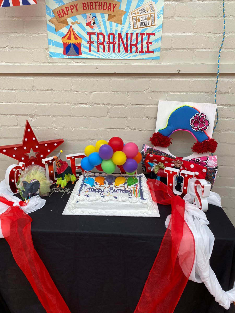 Party day for our Frankie, circus theme with all his mates. Fab to see him enjoy his first party 🎉 🎂🥰