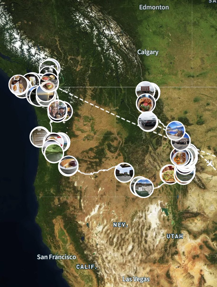 We tracked our trip by app and shared photos/videos with family and friends. Canada + USA!
States Visited: British Columbia, Washington, Oregon, Idaho, Wyoming, Montana.
3 Weeks, 24 Days
> 6.500 km driven
Loved every damn second of it!
I can't be more zen than this 🖤