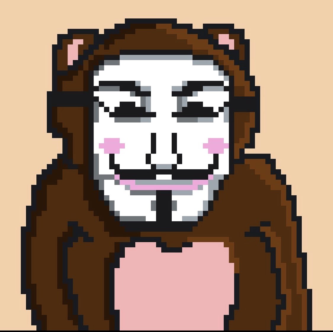 pixart_monkey's tweet photo. #Anonymous time ❤️🙏🏻#NFTGiveaway #nftcollector #NFTProjects #NFTfamily #NFT https://t.co/3OYtbWLxxz
