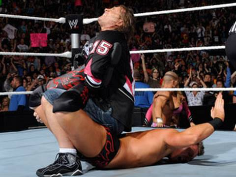 OldSchoolHBK's tweet photo. @MustSeeReality There are TWO main things that make The Heartbreak Kid stand out from you, and that's the fact that I made Bret SQUEAL like a pig, and HE made YOU squeal like a pig! https://t.co/NuQWEeFyHc