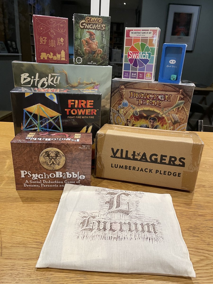 Just before we crash out, here’s our ⁦<a href="/UKGamesExpo/">UK Games Expo</a>⁩ haul for the year…
