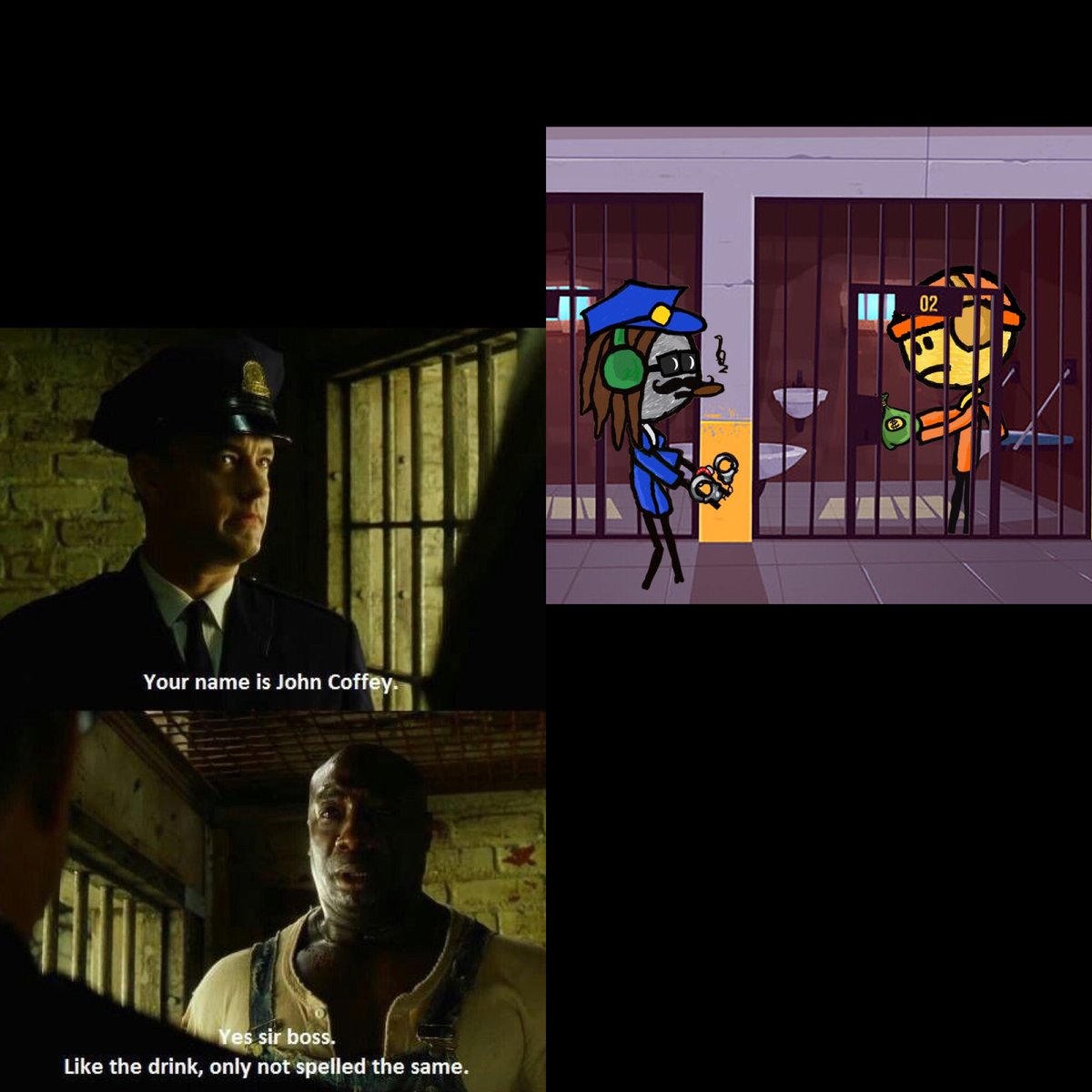 Movie about #mfers is my mission…
Green Mile inspiration 
MINT mferprison.com 1nft = 1ticket for premier 🍿🎞