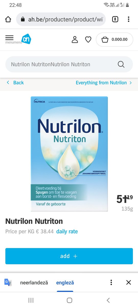 AdelaMaria1508's tweet photo. @sofia_covaci Ați rezolvat? Magazinul acesta e și în Belgia, și online văd că încă e disponibil produsul. Dacă mai aveți nevoie vă pot ajuta. https://t.co/kt7vS96Ofv